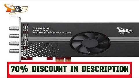 A must-have product! TBS6916 DVB-S2X/S2/S 16 TV Tuner PCIe Card Digital Satellite TV Card for Watc