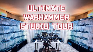 Inside a Professional Warhammer Commission Studio | Ultimate Gaming, Hobby Setup, and Display Room