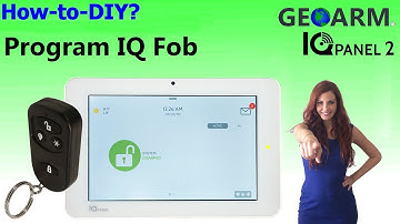 Qolsys IQ Fob - IQ Panel 2 Programming