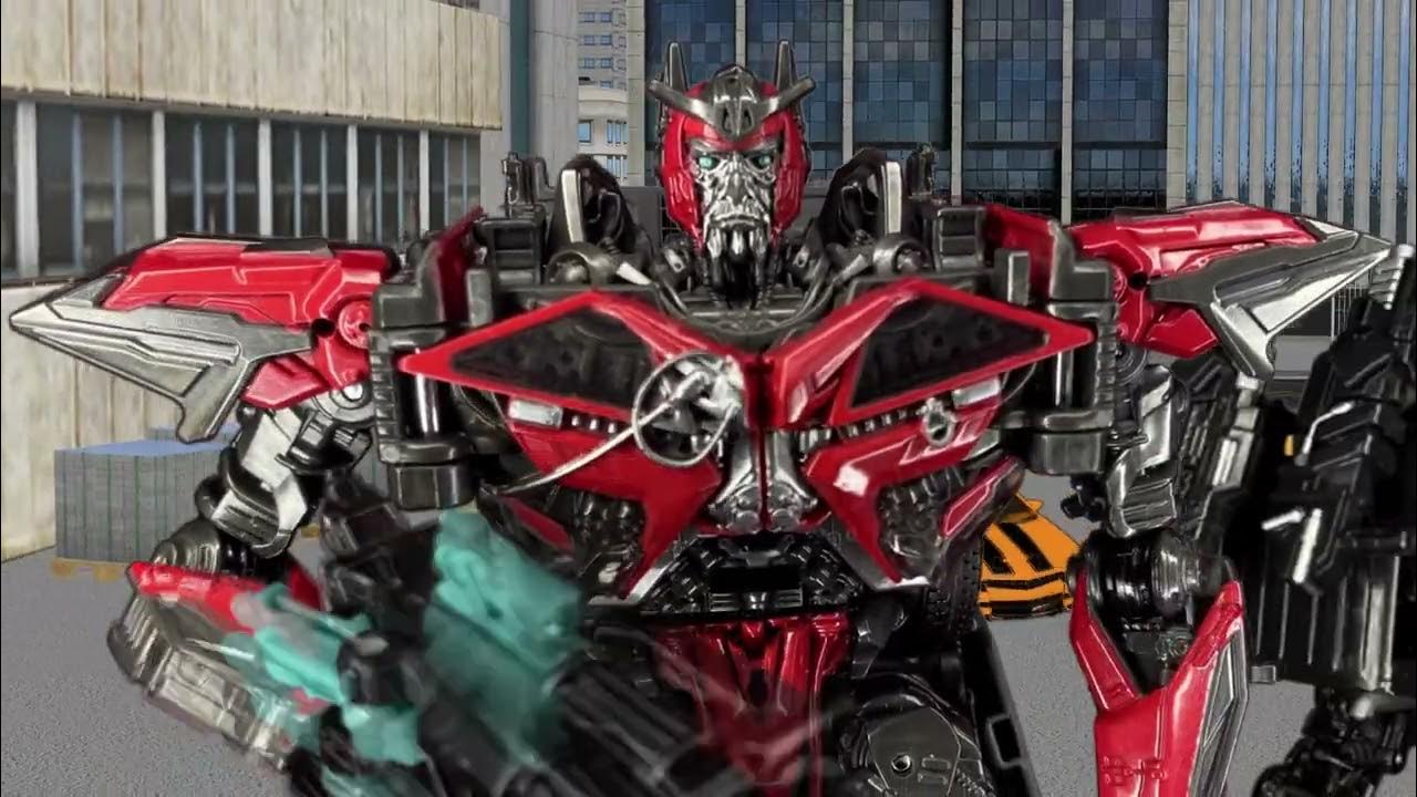 Transformers Dark of the Moon Sentinel Prime kills Ironhide Stop