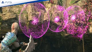 God Of War Ragnarok  - The Mysterious Orb Full Mission + Puzzle Solution screenshot 4