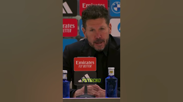 Cholo Simeone habla tras el empate del #atleticodemadrid ante el #realmadrid