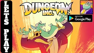 Lets Play Dungeon Inc, Idle Game, Android Gameplay, Walktrough, beginner tips screenshot 1