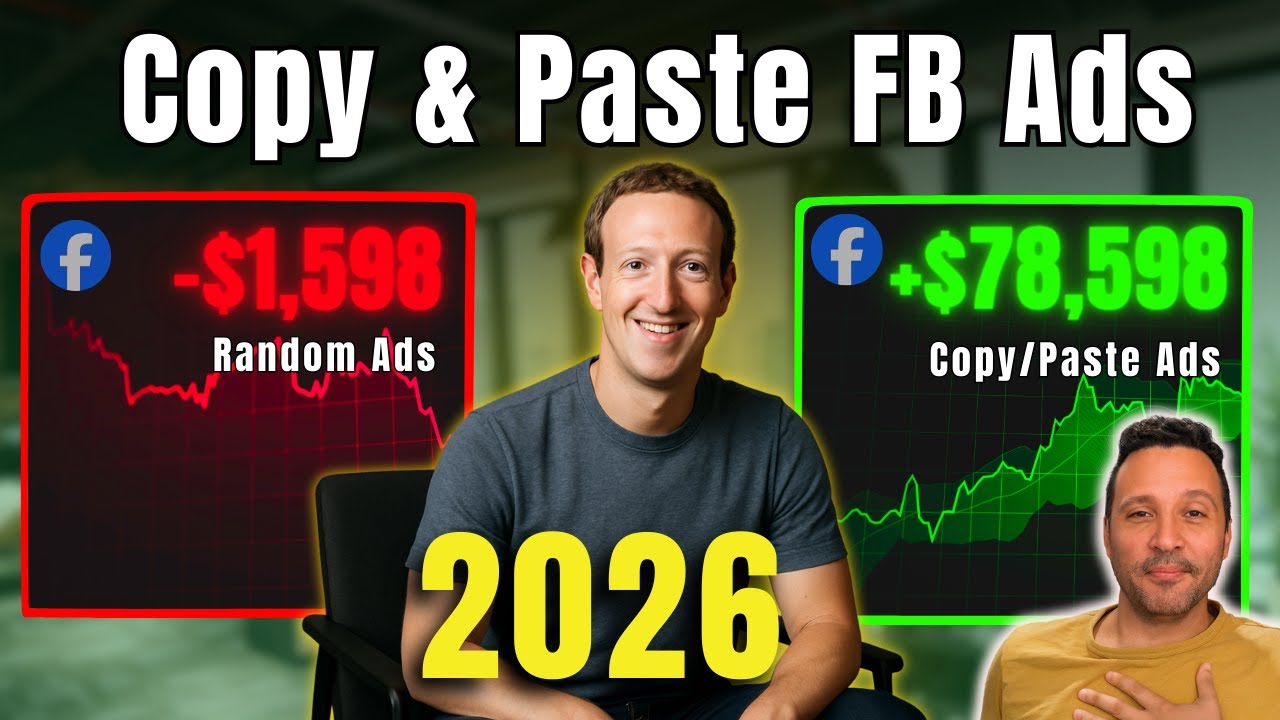 Copy & Paste Facebook Ads (Beginner Friendly 2026 Tutorial) - YouTube