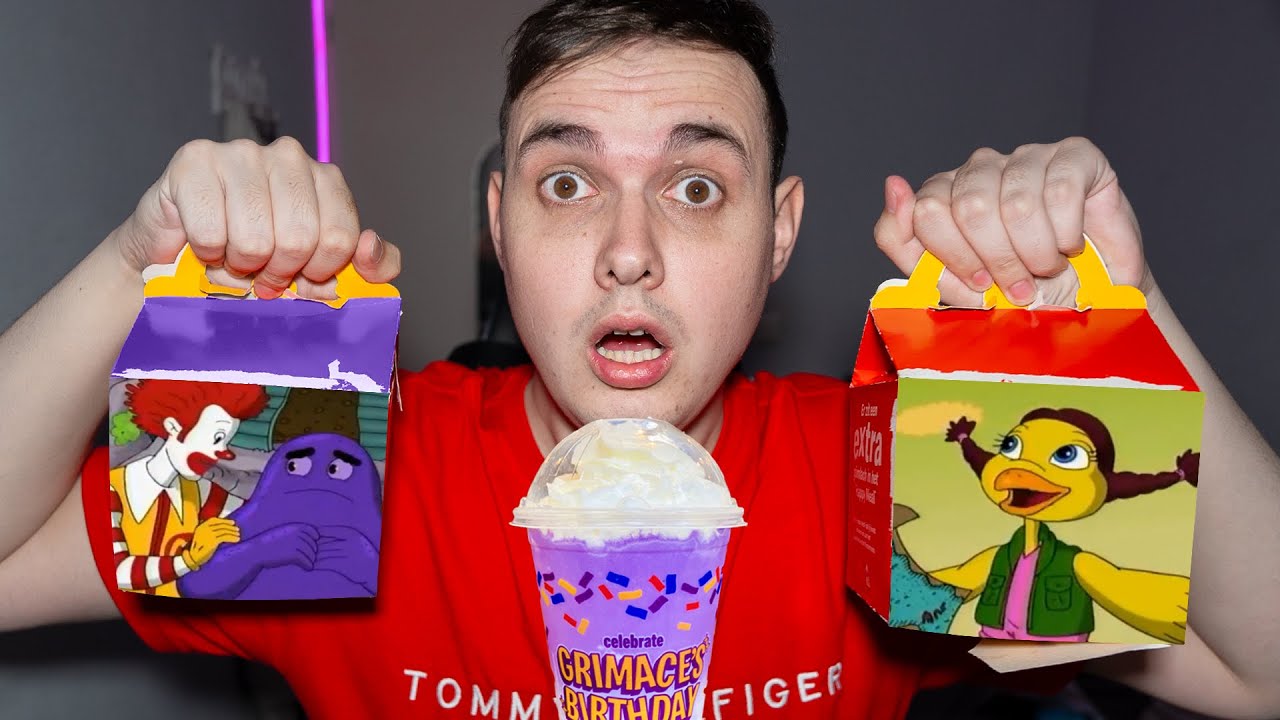 Ik Had NOOIT Deze 40 JARIGE GRIMACE HAPPY MEAL Moeten OPENEN..! *DOM IDEE*