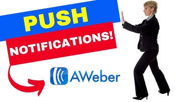 How To Create A Push Notification In Aweber #olddosgeek