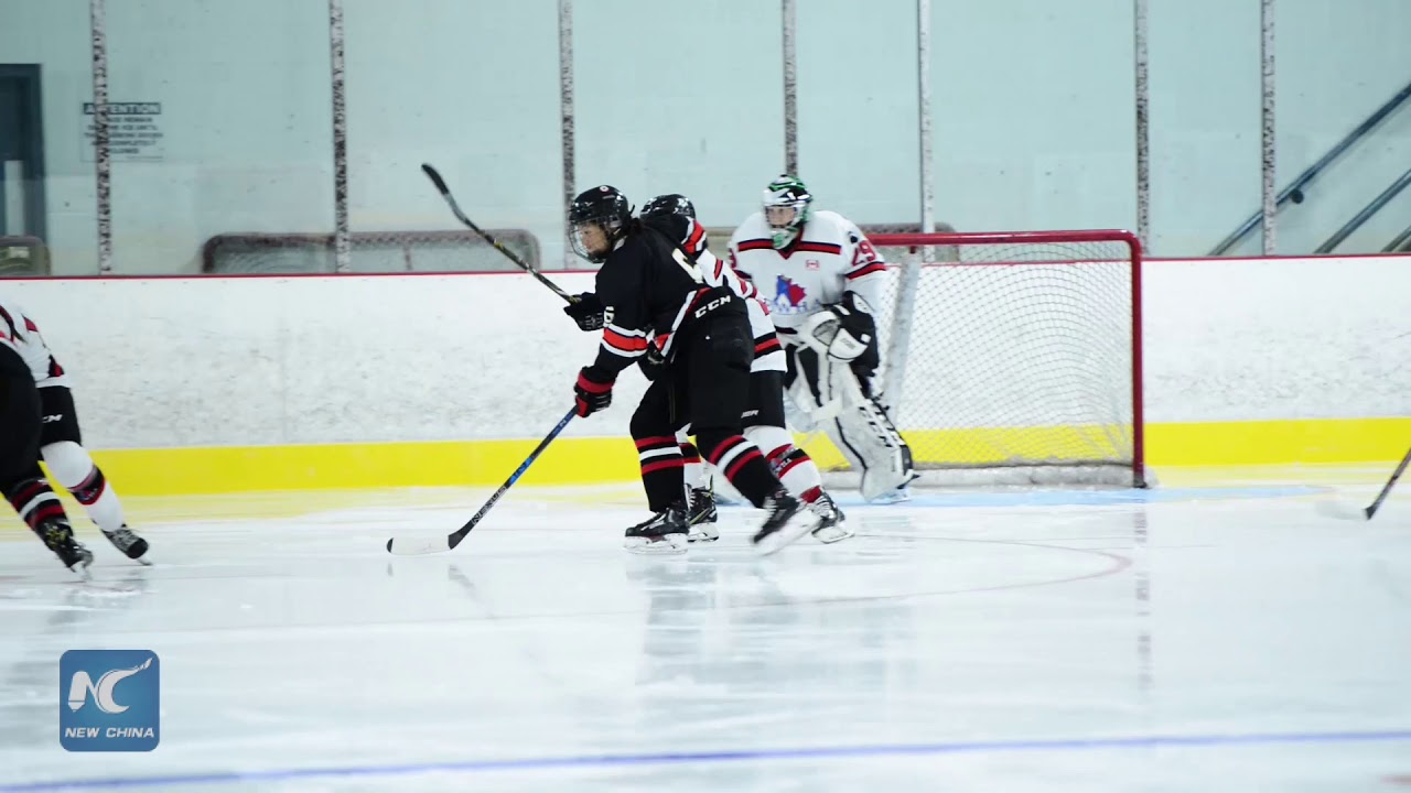 winter games 2026 Chinese women ice hockey players attend training camp in Toronto
