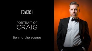 Behind the scenes – Portrait shoot for Craig