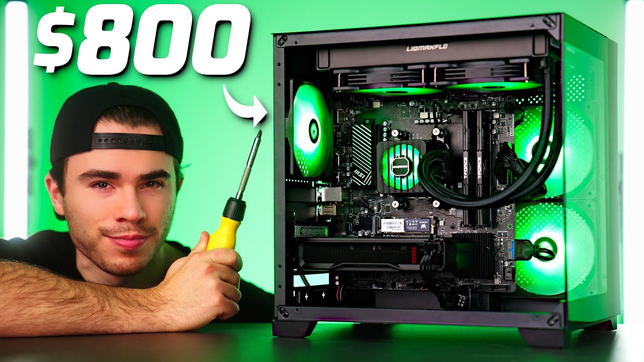 The Unstoppable 800$ Gaming PC that plays 1440p ULTRA 