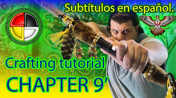 PART-chapter (9). Upgraded bundle short bow crafting tutorial. String. (En-Es) subs.