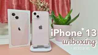 iPhone 13 in pink , 256GB + accessories | ASMR | chill & aesthetic | lady ashiree