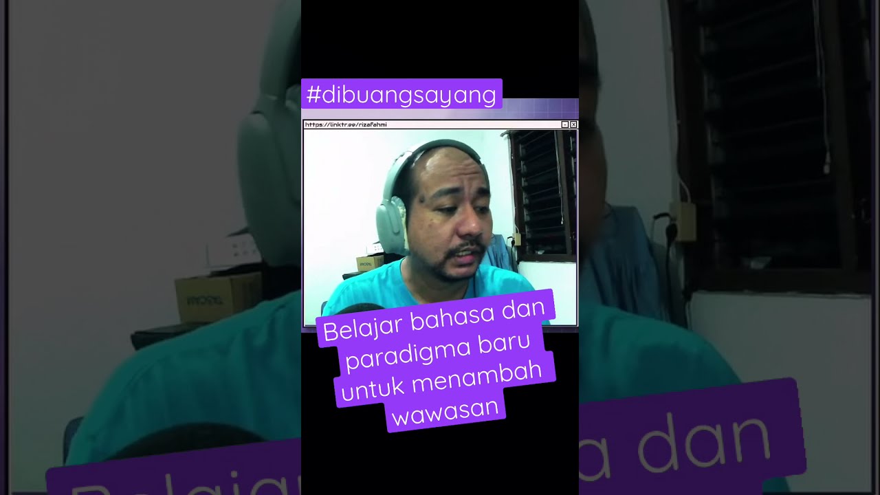 Cuplikan video: #shorts tips belajar bahasa dan paradigma baru. edisi #dibuangsayang sesi diskusi #livestreaming