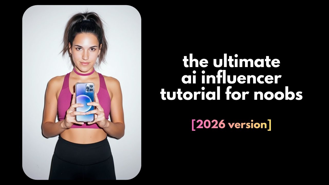 ComfyUI AI Influencer Starter Guide (2026): Install, Models, Workflows, LoRAs—Everything