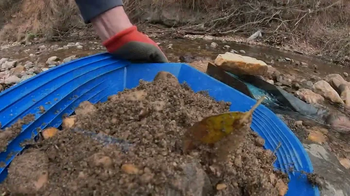 Sluicing Virginia Flour Gold with the Micro Dream Mat and Gold Claw Production Pan