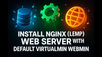 Install Nginx ( LEMP ) Web Server with default Virtualmin Webmin