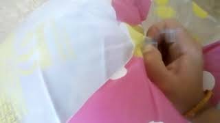 Minnie Beach Ball Deflating