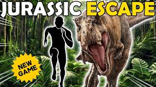 Jurassic Warm Up 🦖 | 360° VR Full Body Workout | Run &amp; Escape Dinosaurs!