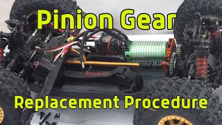 AM-D12 Pinion Gear Replacement Procedure