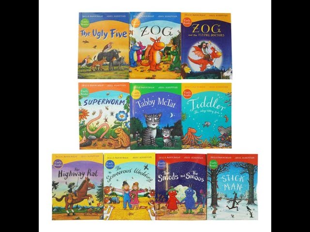 Julia Donaldson and Axel Scheffler Early Readers Pack x 7