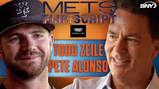 Todd Zeile \& Pete Alonso go back \& forth in Mets baseball conversation | Mets Flip the Script | SNY