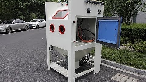 Intelligent Sandblasting Machine, Manual/Automatic Multi-purpose Sand Blasting Cabinet