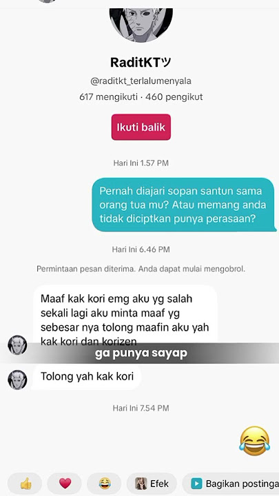 janji gga ketar ketir ? 😹.