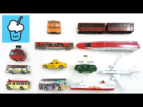 Public Transport vehicles collection Tomica Siku voov ブーブ 変身