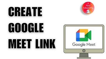 How to Create Google Meet Link! Quick & Easy