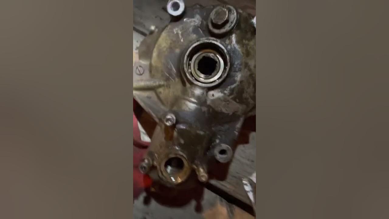 Kawasaki brute force 750 front differential disassemble part 3 YouTube