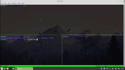 Linux Terminal Customization | Tmux Split Windows