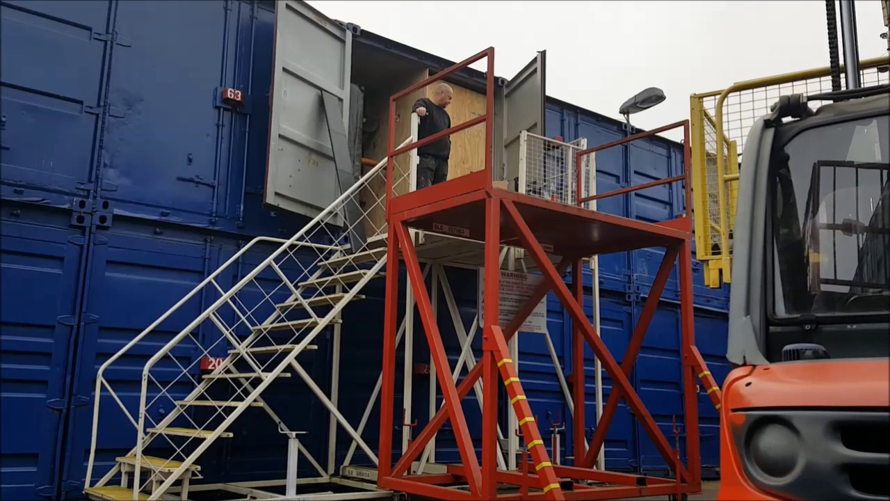 THC Self Store in Rushden, Northants -  Free Lifting Facility Demo