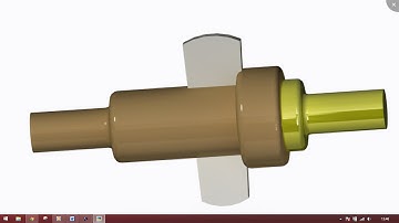 Cotter joint part designing and assembly in creo parametric (2.0/3.0/5.0)