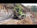 Terex 82-20 building a forestry road 2