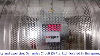 Megger OTS100AF 100kV Oil Test Set Repair &amp; Calibration by Dynamics Circuit (S) Pte. Ltd.