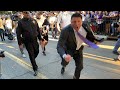 Raw video: Ed Orgeron goes nuts as LSU arrives for Alabama game