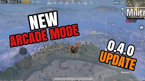 NEW ARCADE MODE - 0.4.0 UPDATE - IOS GAMEPLAY - PUBG MOBILE