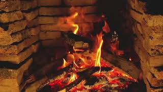 Cozy Fireplace 4K ULTRA HD! Fireplace Ambience with Crackling Fire Sounds.