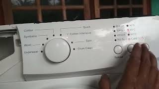 washing machine midea MFS72-8302 fail.  error only beep.  and drum not turn.