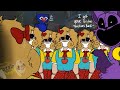 Miss delight got her sisters back   poppy playtime chapter 3 my au  funny animations