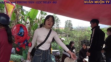 chợ tết quê vùng cao  phong vân  lục ngạn BG phiên 24 tháng chạp