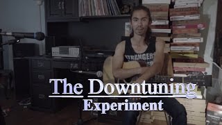 can acoustic guitars djent? (the down-tuning experiment)