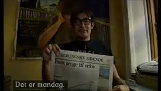 Ultracontemporary Art 1993.Thierry Geoffroy:Blue Helmets Running Emergency Now Art TV media art war