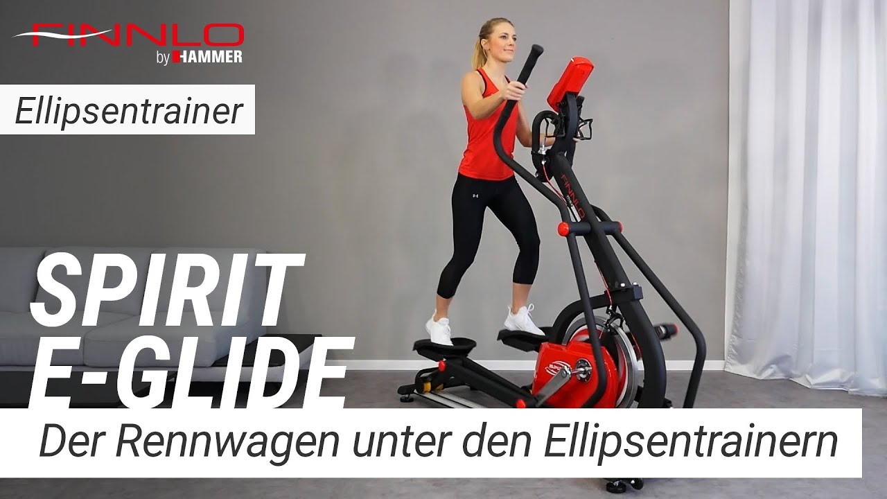 ᐅ Spirit E-Glide Ellipsentrainer + Hersteller-Service