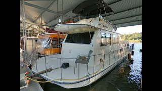 1986 Harbor Master 14 x 47 Houseboat For Sale on the Tennessee River (Part 1 of 2)  SOLD!