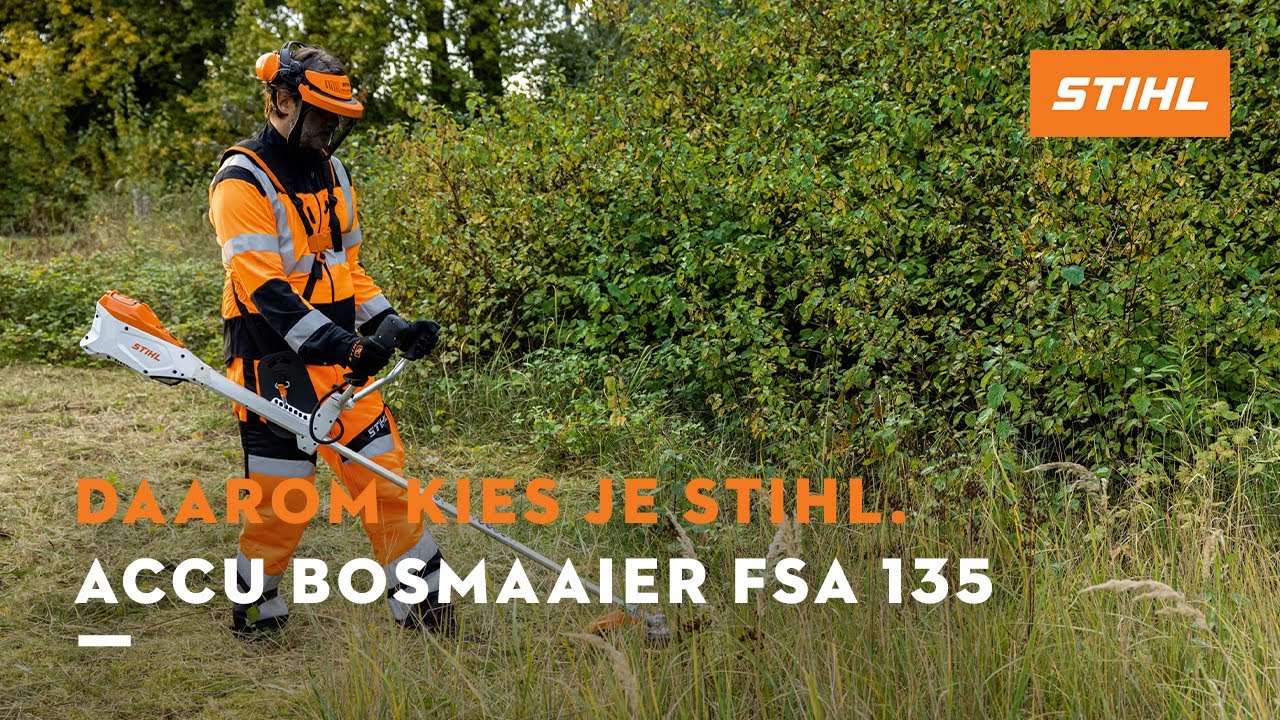 Uitleg lezing mythologie Wat zijn de voordelen van de accu bosmaaier STIHL FSA 135? - YouTube