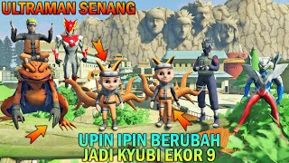 UPIN IPIN BERUBAH JADI KYUBI EKOR SEMBILAN, ULTRAMAN SENANG - GTA 5 BOCIL SULTAN