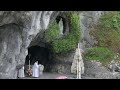 Procession eucharistique de Lourdes du June 4, 2022.