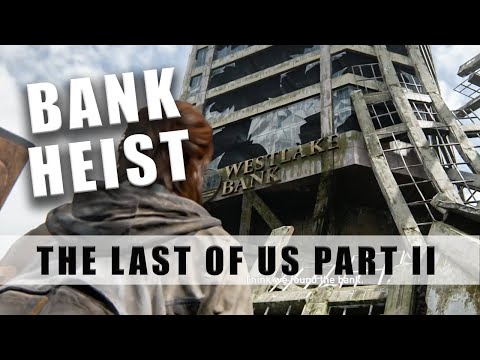 Видео: The Last Of Us Part 2 - Westlake Bank: Как открыть хранилище банка для локации с выгравированным кольцом и помповым дробовиком