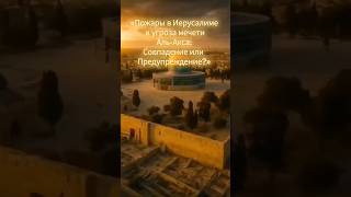 Угроза мечети Аль-Акса и пожары в Иерусалиме: Совпадение или Предупреждение? #Ислам #религия