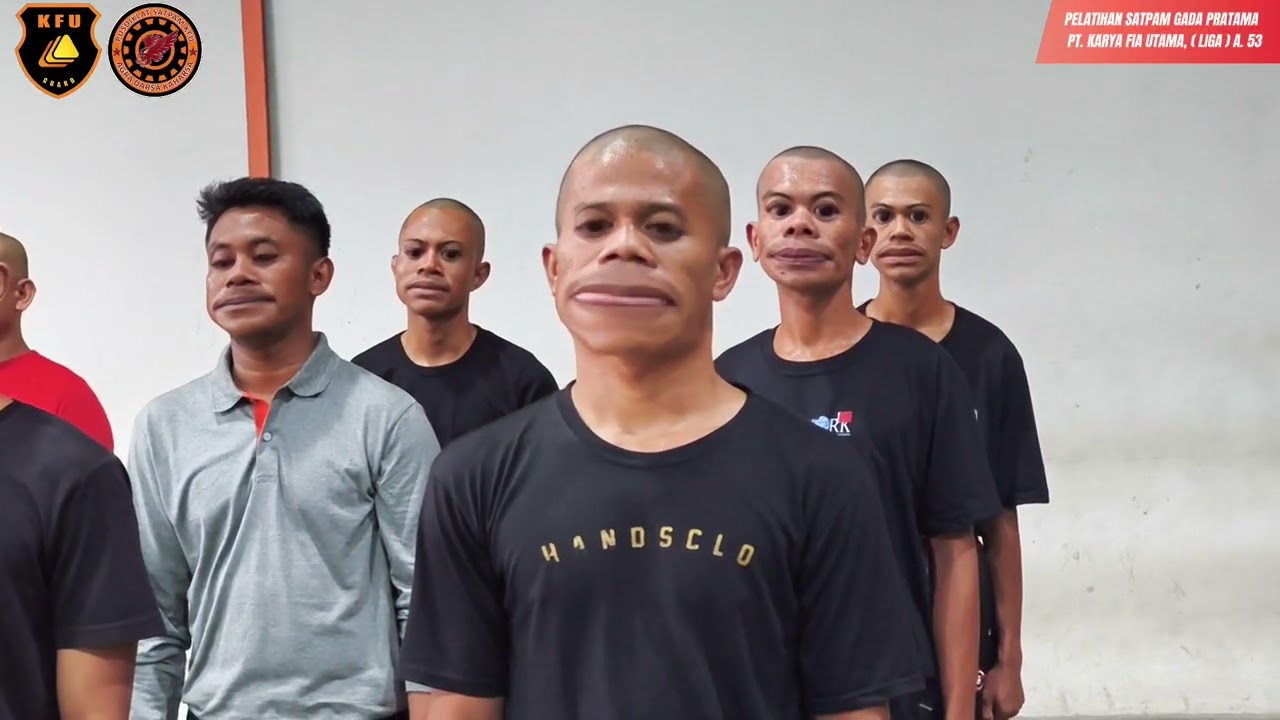 pelatihan satpam gada Pratama, PT KFU, A. 53
